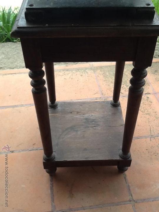 Antig&uuml;edades: PRENSA ANTIGUA CON SU MUEBLE ORIGINAL - Foto 3