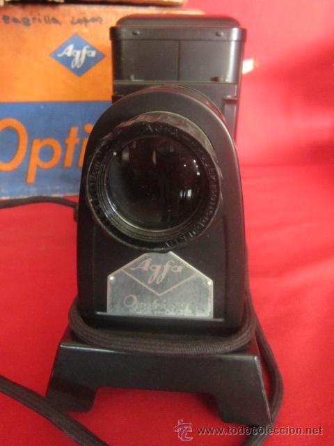 Antig&uuml;edades: Proyector combinado OPTICUS de la marca Afga. - Foto 2