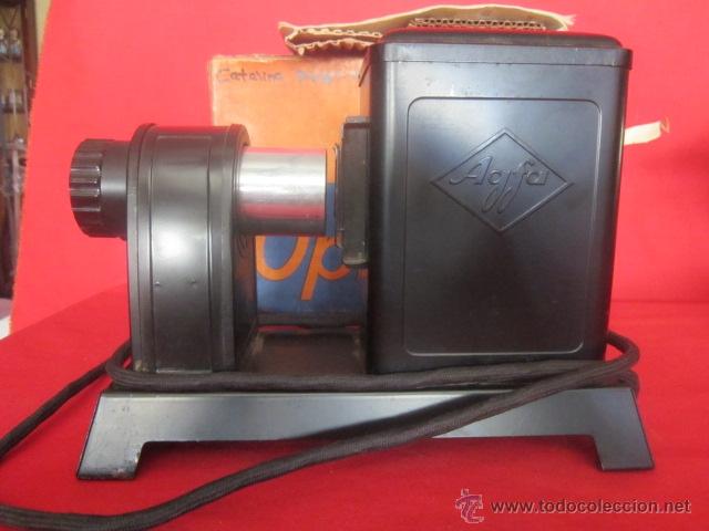 Antig&uuml;edades: Proyector combinado OPTICUS de la marca Afga. - Foto 3