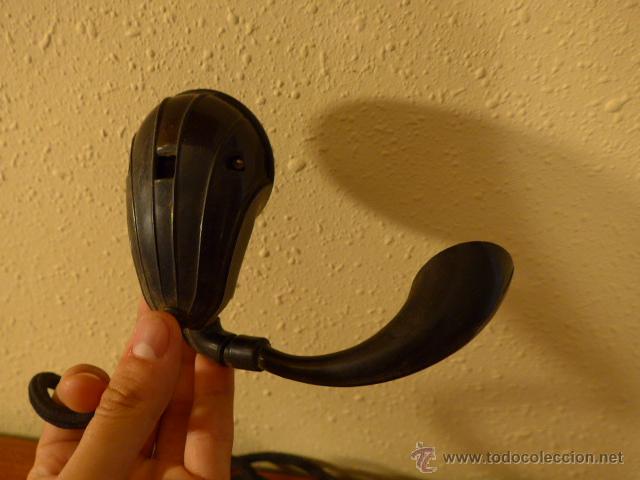 Tel&eacute;fonos: Antiguo auricular raro, de telefono, original - Foto 2