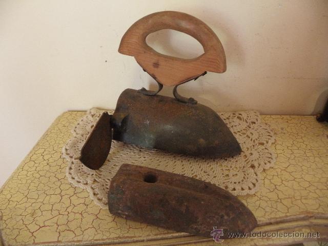 Antig&uuml;edades: Plancha numero 20 , completa con hierro dentro - Foto 1