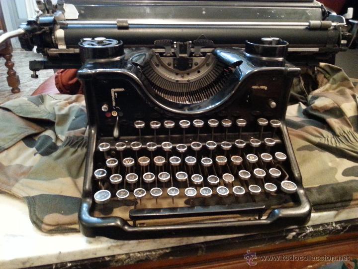 Antig&uuml;edades: Maquina de escribir HISPANO - Foto 2