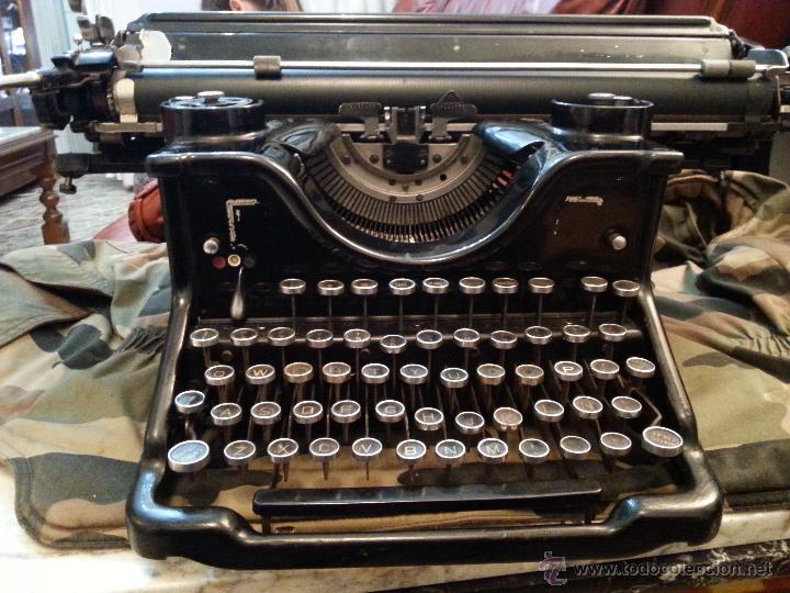 Antig&uuml;edades: Maquina de escribir HISPANO - Foto 8