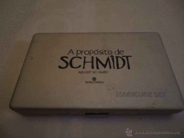 Antig&uuml;edades: CURIOSO KIT DE ASEO DE JACK NICHOLSON. EN A PROPOSITO DE SCHMIDT. - Foto 1