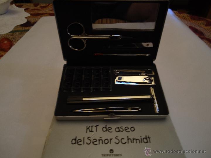 Antig&uuml;edades: CURIOSO KIT DE ASEO DE JACK NICHOLSON. EN A PROPOSITO DE SCHMIDT. - Foto 2