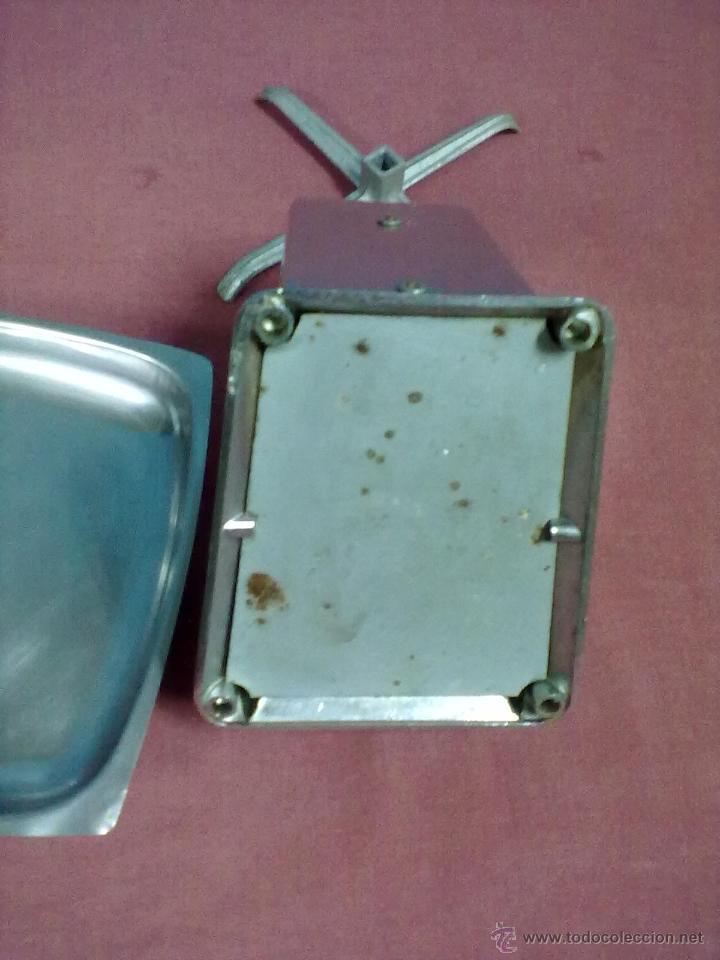 Antig&uuml;edades: BALANZA DE COCINA CROMADA VINTAGE BERNAR - Foto 3