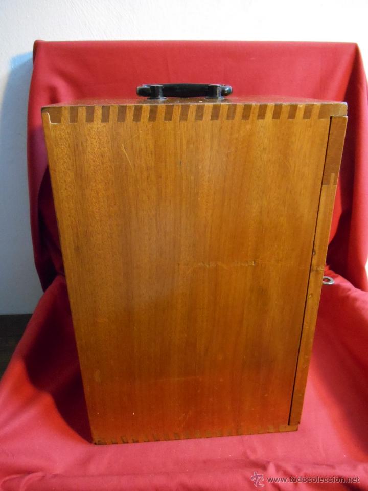 Antig&uuml;edades: IMPECABLE MICROSCOPIO ALEMAN LEITZ WETZLAR / HACIA 1935/ - Foto 6