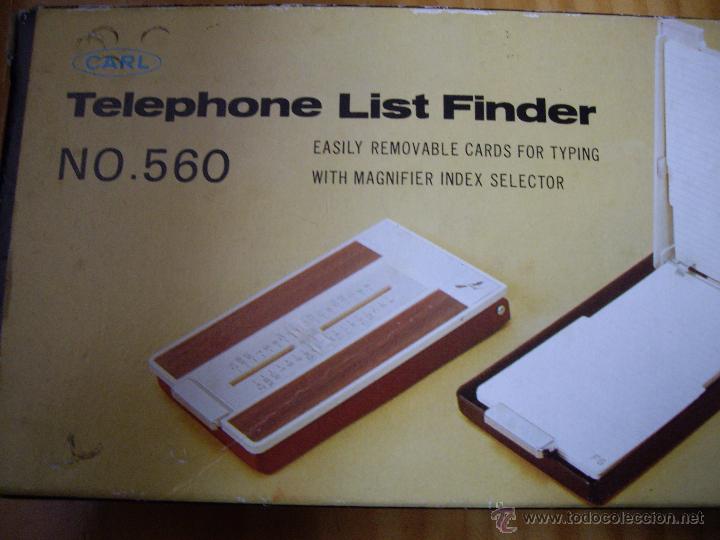 Tel&eacute;fonos: LISTIN TELEFONICO CON SU CAJA - Foto 2