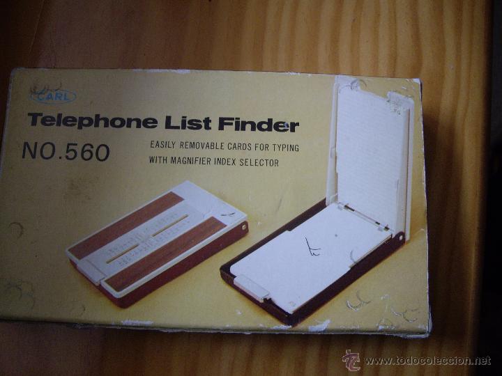 Tel&eacute;fonos: LISTIN TELEFONICO CON SU CAJA - Foto 4