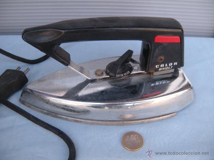 Antig&uuml;edades: PLANCHA EL&Eacute;CTRICA MARCA CALOR - Foto 4