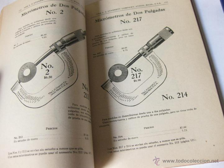 Antig&uuml;edades: CATALOGO DE HERRAMIENTAS STARRETT NUMERO 20 - Foto 3