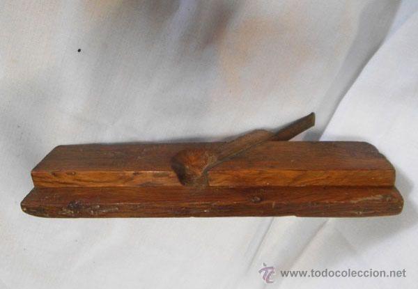 Antig&uuml;edades: ANTIGUO CEPILLO DE CARPINTERO PARA MOLDURAS - Foto 4