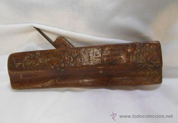Antig&uuml;edades: ANTIGUO CEPILLO DE CARPINTERO PARA MOLDURAS - Foto 5