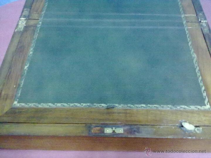 Antig&uuml;edades: CAJA ESCRITORIO BARCO RESTAURADA - Foto 3