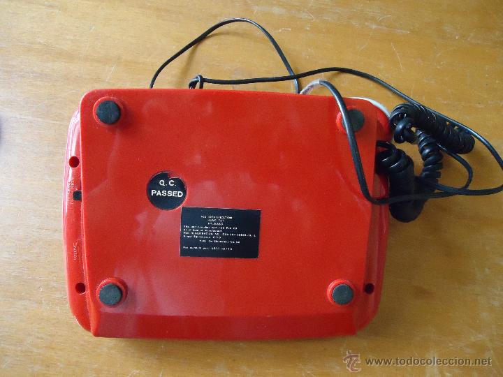 Tel&eacute;fonos: precioso telefono rojo funcionando - Foto 8