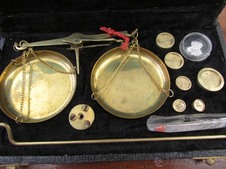 Antig&uuml;edades: Balanza de joyeria # - Foto 2