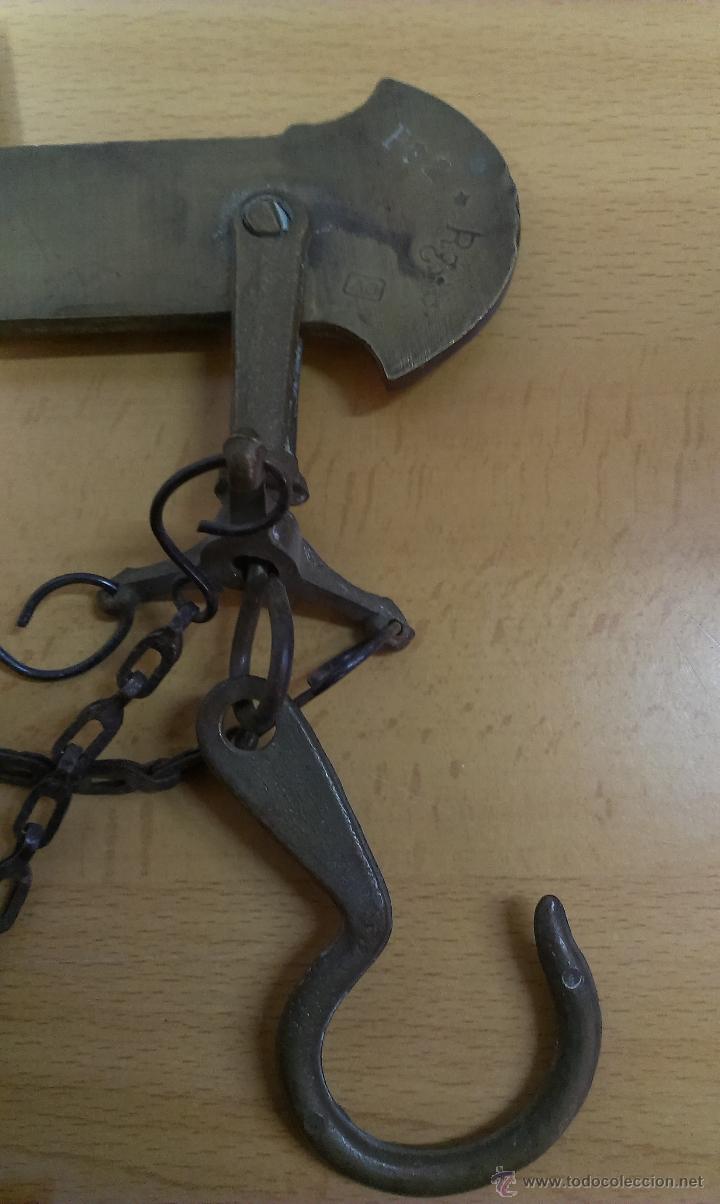 Antig&uuml;edades: BALANZA TIPO ROMANA - Foto 2