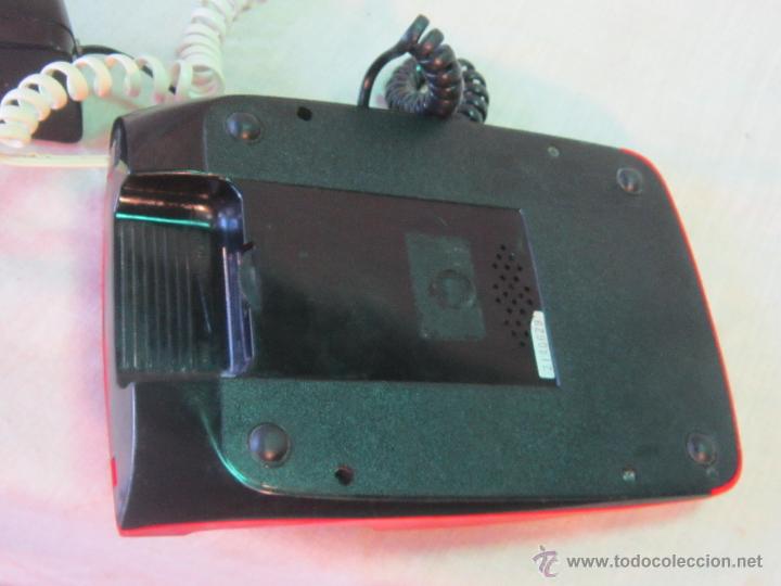 Tel&eacute;fonos: TELEFONO ROJO DE BAKELITA - Foto 5
