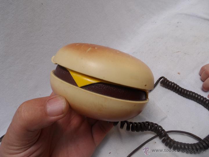 Tel&eacute;fonos: telefono hamburguesa funciona - Foto 2