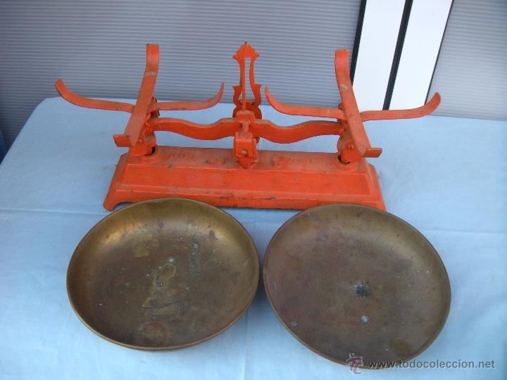 Antig&uuml;edades: ANTIGUO PESO BALANZA DE 5 KILOS - Foto 3