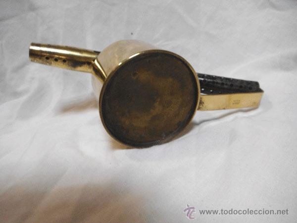 Antig&uuml;edades: ANTIGUO SOPLETE DE METAL RESTAURADO - Foto 4