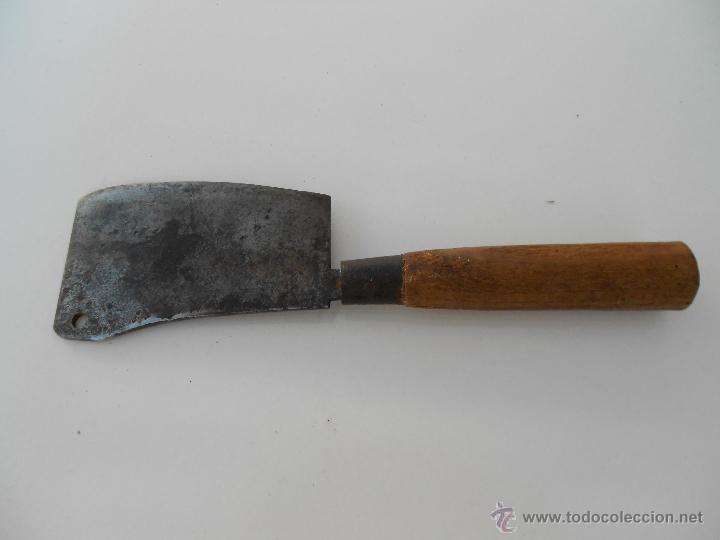 Antig&uuml;edades: HACHA DE CARNICERO - Foto 2