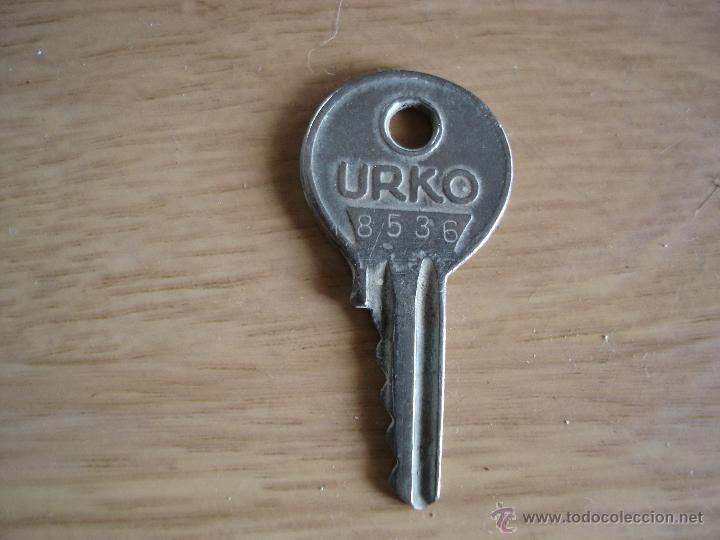 Antig&uuml;edades: LLAVE URKO 8536 - EIBAR - 4,4 CM. - Foto 1