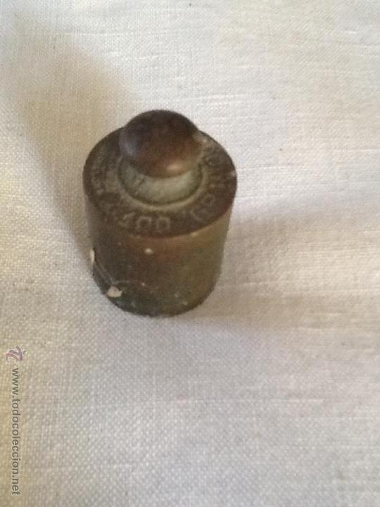 Antig&uuml;edades: ANTIGUA PESA BRONCE. 100 gramos. - Foto 1
