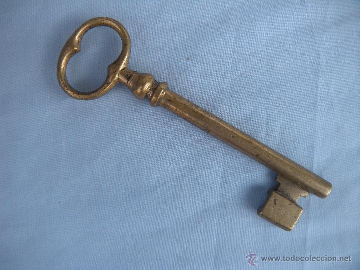 Antig&uuml;edades: ANTIGUA LLAVE DE BRONCE - Foto 4