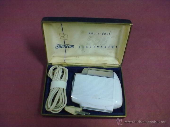 Antig&uuml;edades: MAQUINILLA AFEITAR ELECTRICA SUNBEAN SHAVEMASTER MULTI-VOLT 555 - Foto 1