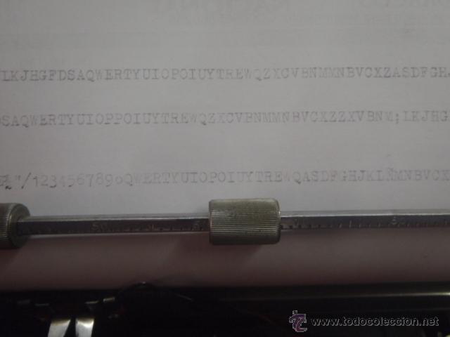 Antig&uuml;edades: MAQUINA DE ESCRIBIR LEXICOM 80. - Foto 4