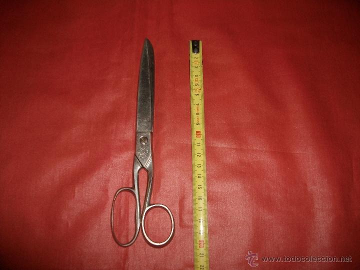 Antig&uuml;edades: TIJERAS FILARM&Oacute;NICA 21 CM - Foto 1