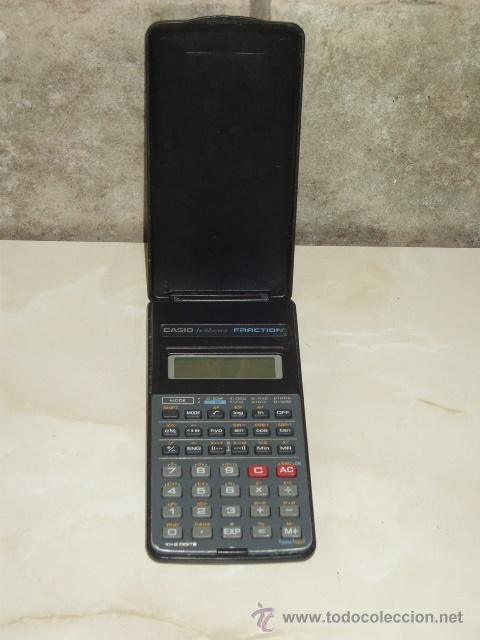 Antig&uuml;edades: CALCULADORA CIENTIFICA CASIO FX-82 SUPER FRACTION. - Foto 3