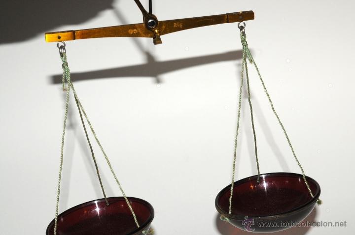 Antig&uuml;edades: ANTIGUA BALANZA HANDWAAGE CON CAJA - Foto 7