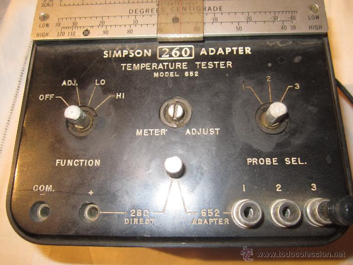 Antig&uuml;edades: Antiguo adaptador de temperatura, Simpson. - Foto 4