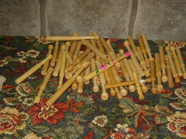 Antig&uuml;edades: BOLILLOS DE MADERA. - Foto 6