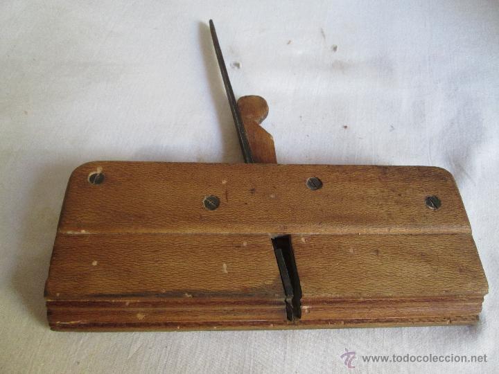 Antig&uuml;edades: GARLOPA PARA HACER MOLDURAS - Foto 5