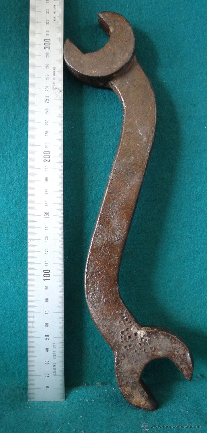Antig&uuml;edades: ANTIGUA LLAVE DE TUERCAS - Foto 3