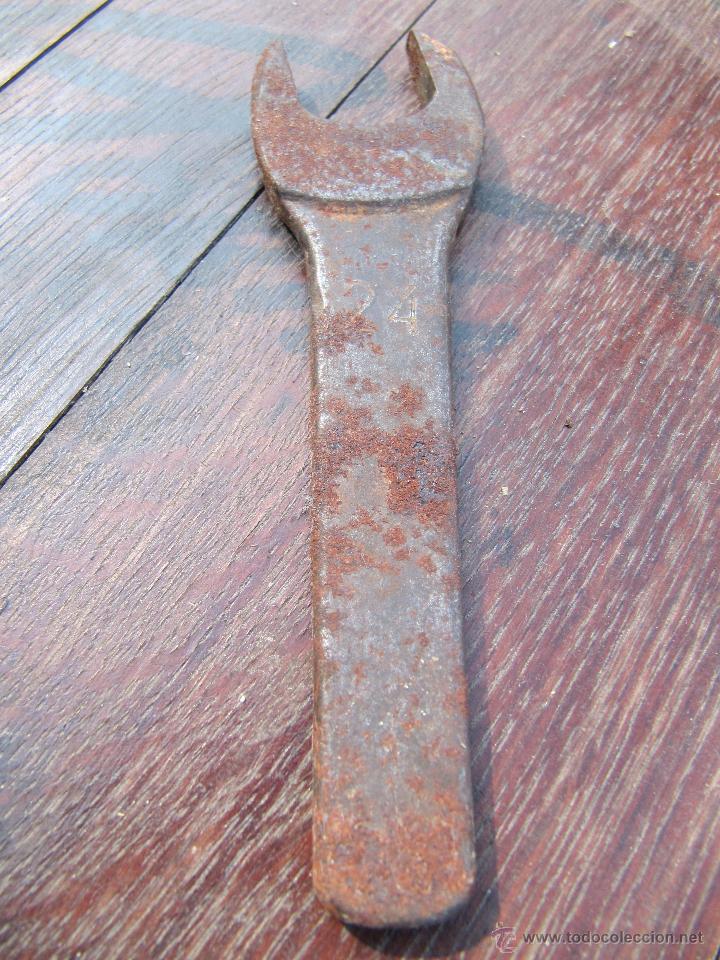 Antig&uuml;edades: ANTIGUA LLAVE FIJA 24 - Foto 2