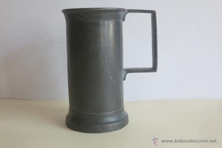 Antig&uuml;edades: medida de esta&ntilde;o de doble decilitro preciosa - Foto 1