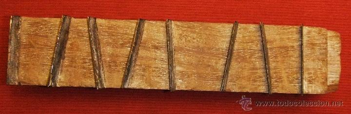 Antig&uuml;edades: HERRAMIENTA RASPADOR DE MADERA Y HIERRO - Foto 5