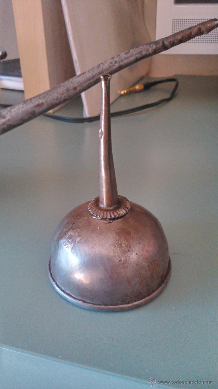 Antig&uuml;edades: ACEITERA PARA MAQUINA DE COSER - Foto 1