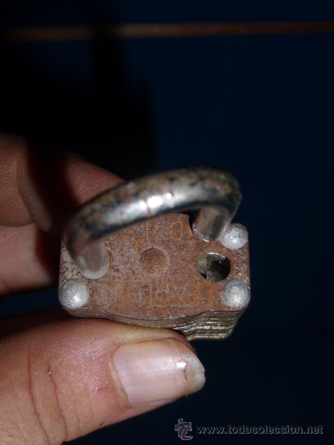 Antig&uuml;edades: CANDADO ANTIGUO SIN LLAVE. - Foto 3