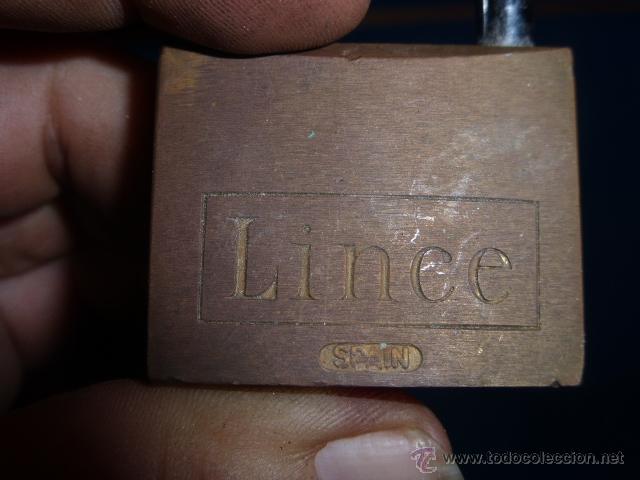 Antig&uuml;edades: CANDADO DE LA MARCA LINCE - Foto 2