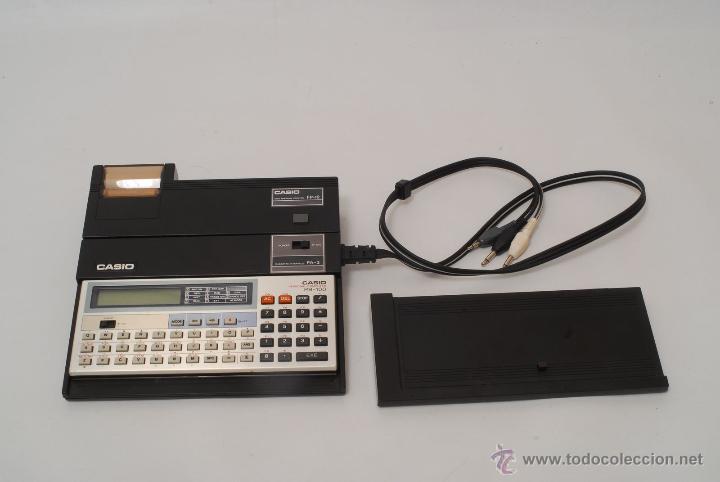 Antiquit&auml;ten: Calculadora Programable Casio PB-100. Funcionando y con accesorios. FA-3. FP-12. OR-1.