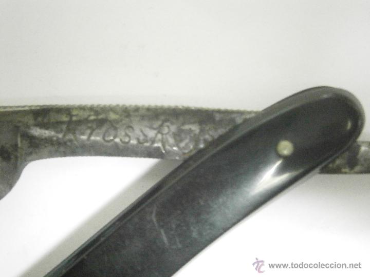 Antig&uuml;edades: Navaja de afeitar Krosskeys Sheffield - Foto 2