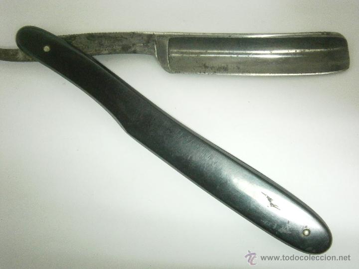 Antig&uuml;edades: Navaja de afeitar Krosskeys Sheffield - Foto 4