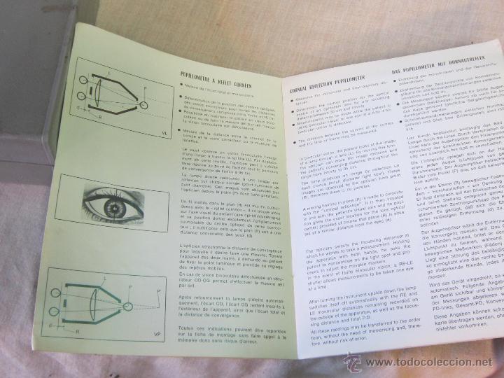 Antig&uuml;edades: PUPILLOMETRO ESSILOR - Foto 6