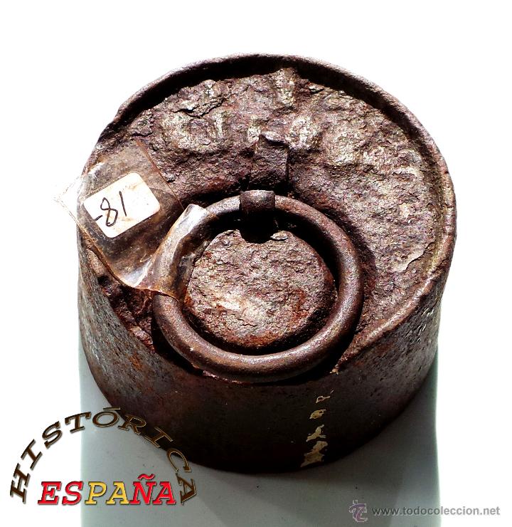 Antig&uuml;edades: PESA DE HIERRO 1 KILOGRAMO - Foto 2