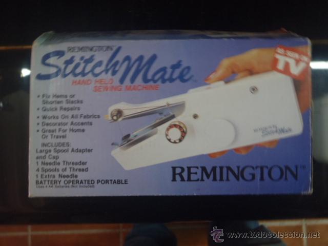 Antig&uuml;edades: MINI MAQUINA DE COSER REMINGTON FUNCIONANDO. - Foto 1
